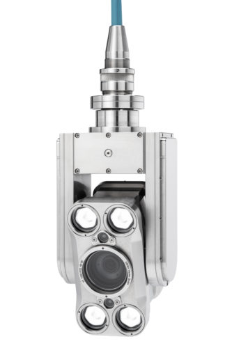 DEKRA Visatec VT 1000 PTZL HD EX 45 Grad Licht an