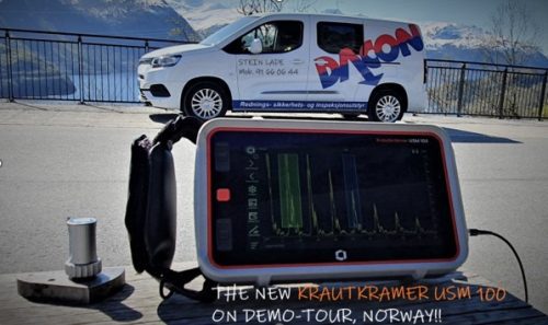 NDT konferansen 2023. Krautkrämer USM 100