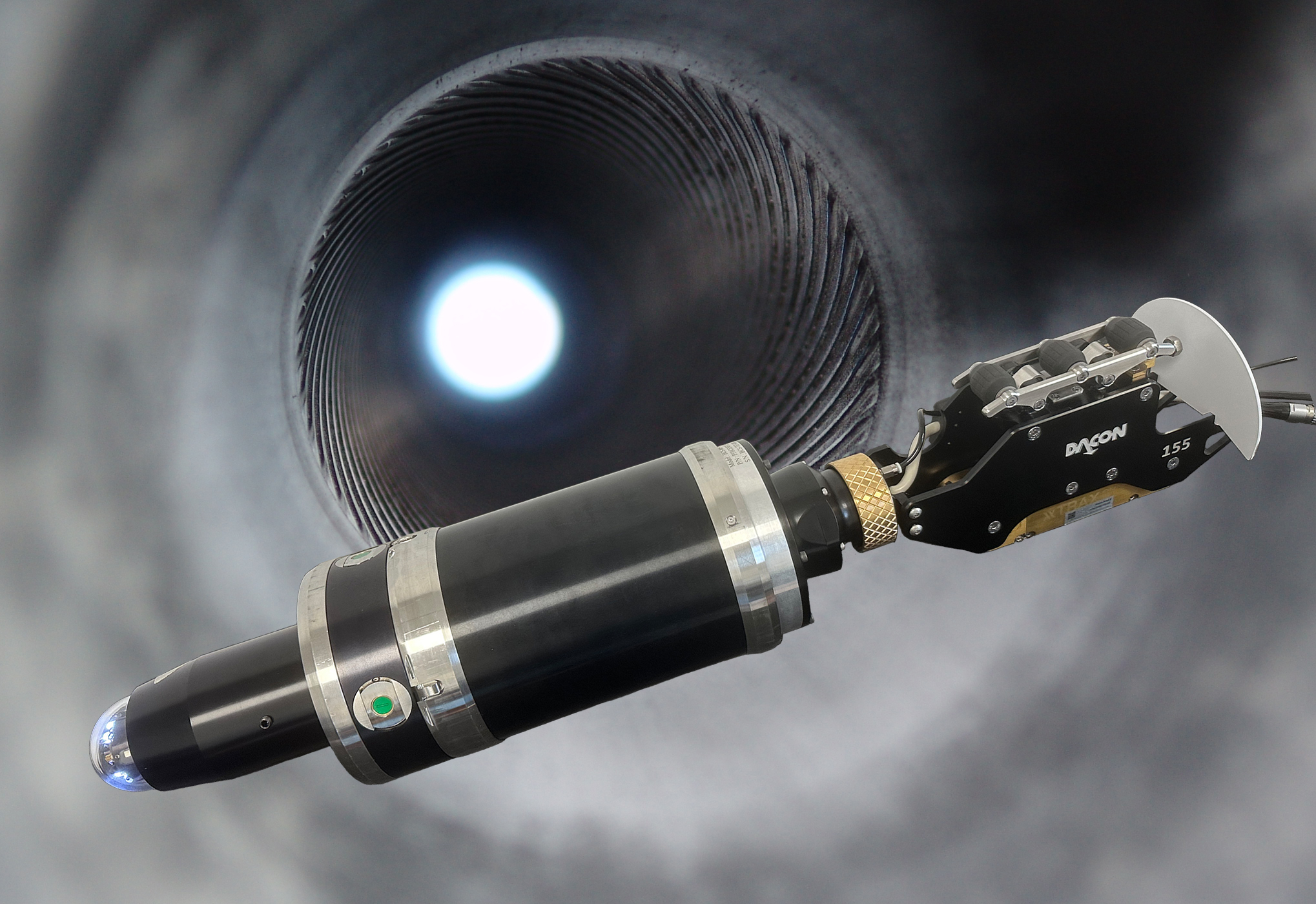 155mm ROBINCA Gun Barrel measurement system