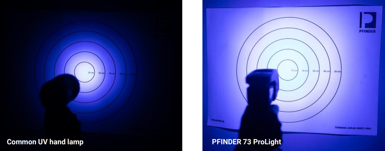 Pfinder 73 ProLight sammenligning