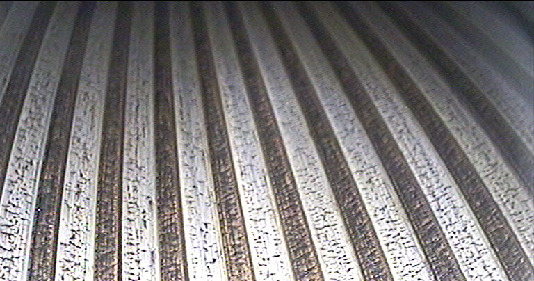 155mm gun barrel surface